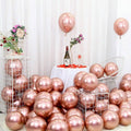 Metallic Chrome Latex Balloons 12 Inch (30 cm) - Light Purple, 50 Pack - view 4