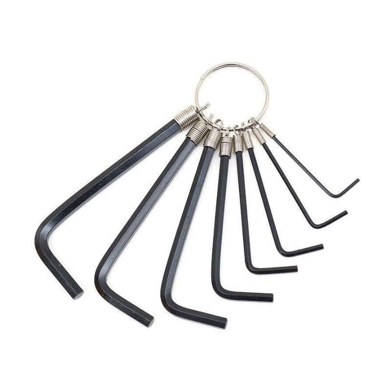 Metric Allen Key Set with Key Ring, 1.5 mm to 10 mm - 10 Piece - view 2