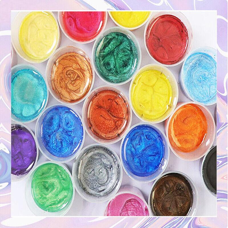 Mica Pearl Powder Pigment for Epoxy Resin and Crafts - Rose Red - view 11