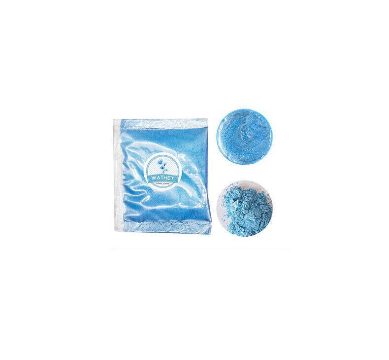 Mica Pearl Powder Pigment for Epoxy Resin and Crafts - Wathet