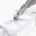 Micro USB Fast Charging Cable for Android and Samsung Phones - White - view 5