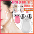 Microcurrent Facial Massager with 5 Intensity Levels - White - view 2