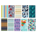 Microfibre Beach Towel with Carry Bag, 160 x 80 cm - Aqua Surfboard Print - view 3