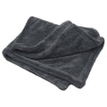 Microfibre Car Drying Towel, 90 x 60cm - Grey - view 2