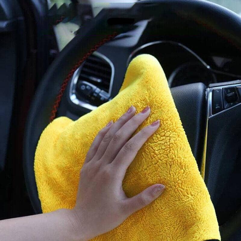 Microfibre Car Wash Cloth, 6 Pack Super Absorbent Drying Towels 30 x 30 cm - view 4