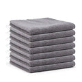 Microfibre Cleaning Cloths - 50 Pack, 30 x 30 cm, Grey - view 2