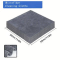 Microfibre Cleaning Cloths - 50 Pack, 30 x 30 cm, Grey - view 3