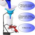 Micron Paint Paper Strainers with Nylon Mesh, Cone Filters - Pack of 10 - view 5