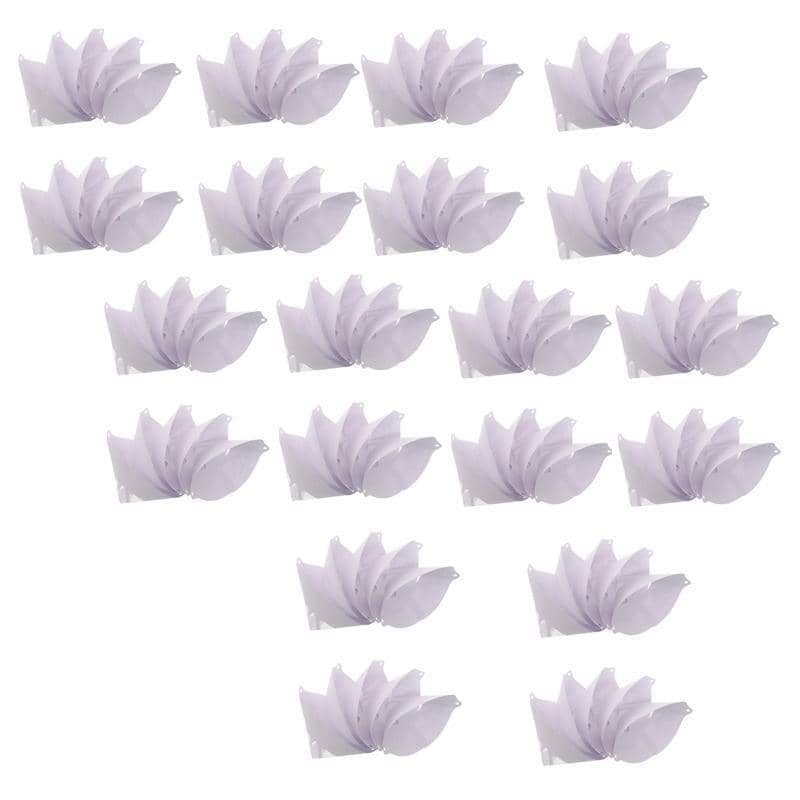 Micron Paint Paper Strainers with Nylon Mesh, Cone Filters - Pack of 100
