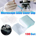 Microscope Slides and Coverslips, Glass, 100 Sets