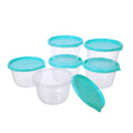 Microwave Safe Food Storage Containers with Lids - Round 745 ml, Pack of 6
