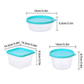 Microwave Safe Food Storage Containers with Lids - Round 745 ml, Pack of 6 - view 4