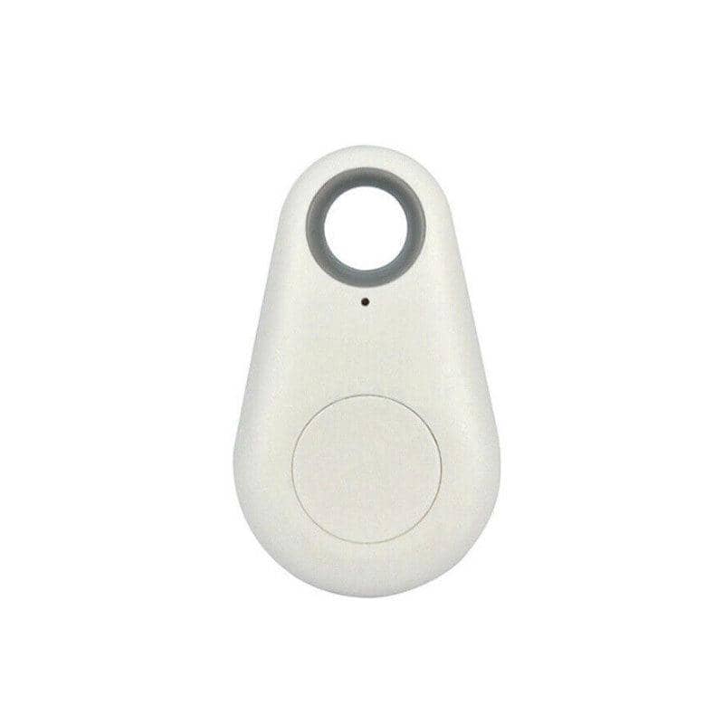 Mini Bluetooth Key Finder Tracker for Pets and Bags - White