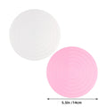 Mini Cake Turntable 14cm, Manual Rotating Decorating Stand - White - view 4