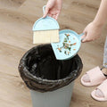 Mini Desktop Brush and Dustpan Set for Keyboards and Tables - Light Blue - view 4