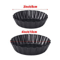 Mini Detachable Tart Moulds Pack of 12 - 4 Inch (10cm) - view 4