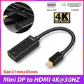 Mini DisplayPort to HDMI Adapter, 4K at 30 hz, Black