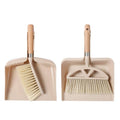 Mini Dustpan and Brush Set with Wooden Handle, Beige - Hand Brush A38 - view 3