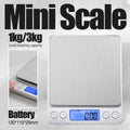 Mini Electronic Pocket Scale Portable Kitchen Scale Compact Weighing - 1 kg Capacity - view 2