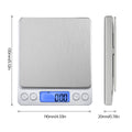 Mini Electronic Pocket Scale Portable Kitchen Scale Compact Weighing - 1 kg Capacity - view 3