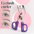 Mini Eyelash Curler with Silicone Refill Pads