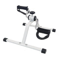 Mini Folding Exercise Bike Leg Trainer with LED Display, Compact Foldable, White - view 2