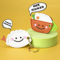 Mini Food Keyring for Car and Home Keys - Cheese - view 5
