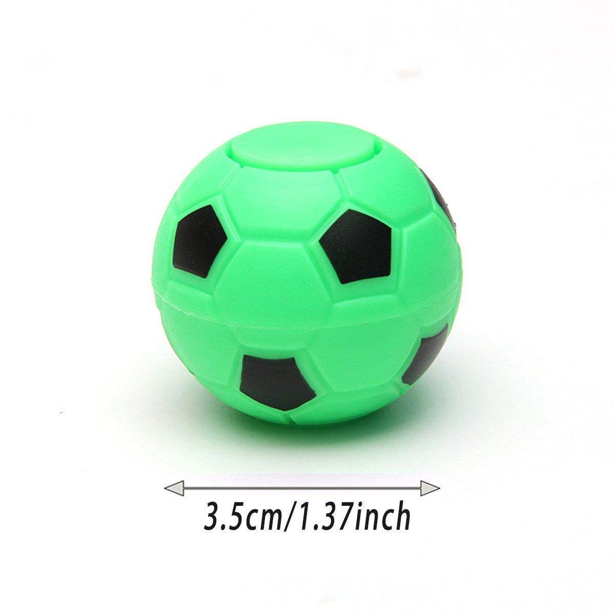 Mini Football Finger Spinner Toys, Pack of 21 Assorted Colours - view 3