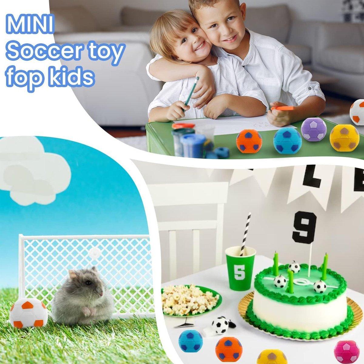 Mini Football Finger Spinner Toys, Pack of 21 Assorted Colours - view 4