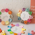 Mini Hair Clips Durable Plastic, 10 Pack - Carrot - view 5