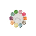 Mini Hair Clips Durable Plastic, 10 Pack - Smile