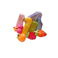 Mini Hair Clips for Girls, Set of 5 - Fruit and Carrot