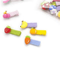 Mini Hair Clips for Girls, Set of 5 - Pastel Hearts - view 4