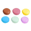 Mini Macaron Jewellery Storage Boxes, Set of 6 - Assorted Colours - view 2