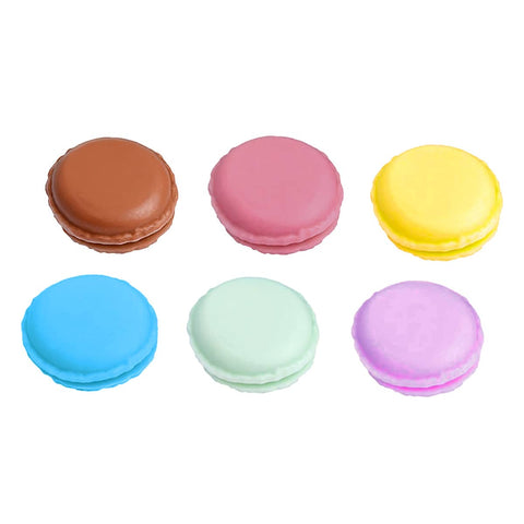 Mini Macaron Jewellery Storage Boxes, Set of 6 - Assorted Colours - view 2