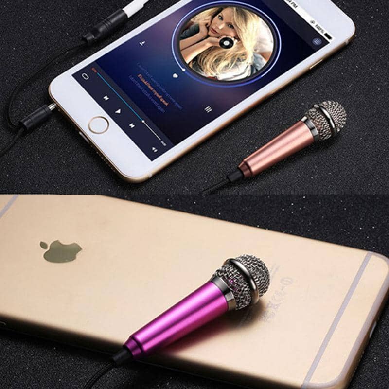Mini Microphone for Mobile Phone, Laptop and Notebook - Blue - view 5