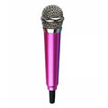 Mini Microphone for Mobile Phone, Laptop and Notebook - Hot Pink