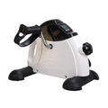 Mini Pedal Exercise Bike for Arms and Legs with LCD Display - White and Black - view 2
