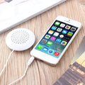 Mini Pillow Speaker with 3.5 mm Plug, White - view 3