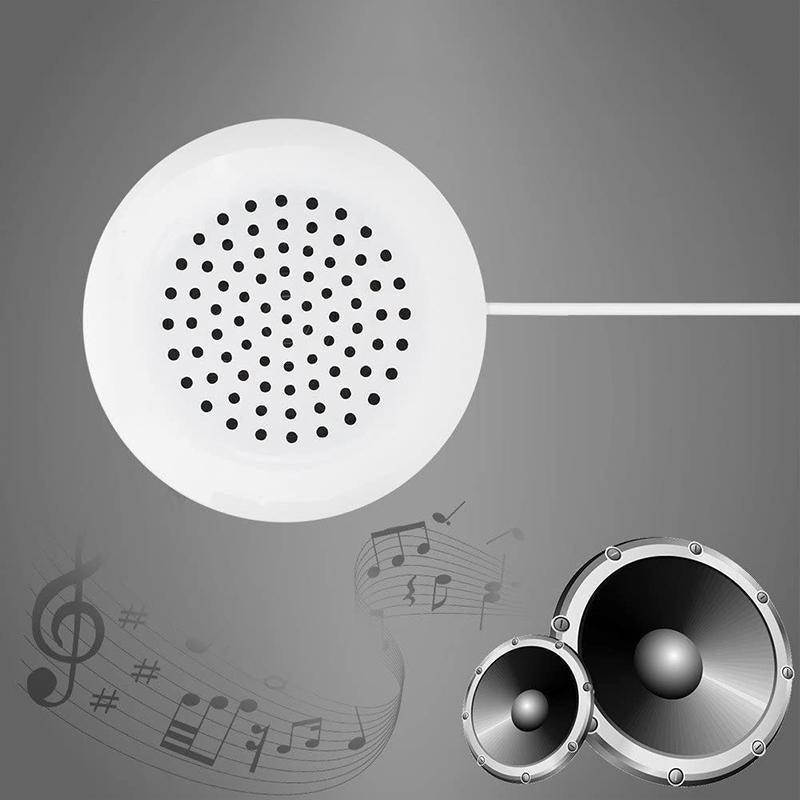Mini Pillow Speaker with 3.5 mm Plug, White - view 4