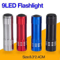 Mini Pocket Camping Torch with 9 LEDs - Blue - view 2