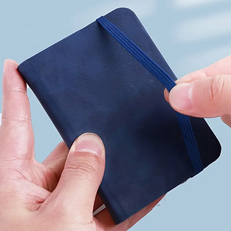 Mini Pocket Notebooks A7, Pack of 10 - Light Blue - view 7
