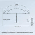 Mini Pocket Umbrella with UPF 50+ Sun Protection - Light Purple - view 4
