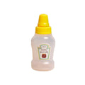 Mini Portable Sauce Bottles, Pack of 4 - Honey Mustard Label