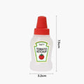 Mini Portable Sauce Bottles, Pack of 4 - Salad Dressing Label - view 3