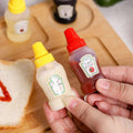 Mini Portable Sauce Bottles, Pack of 4 - Soy Sauce Label - view 4