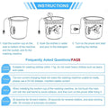 Mini Portable Washing Machine with USB Turbine Wash - view 4