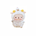 Mini Resin Lamb Figurine - Winking Lamb with Cupcake