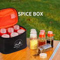 Mini Seasoning Bottle Set, 6 Bottles - Wine Red Bag - view 5
