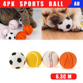 Mini Sports Balls for Dogs and Cats - Pack of 4 - view 2